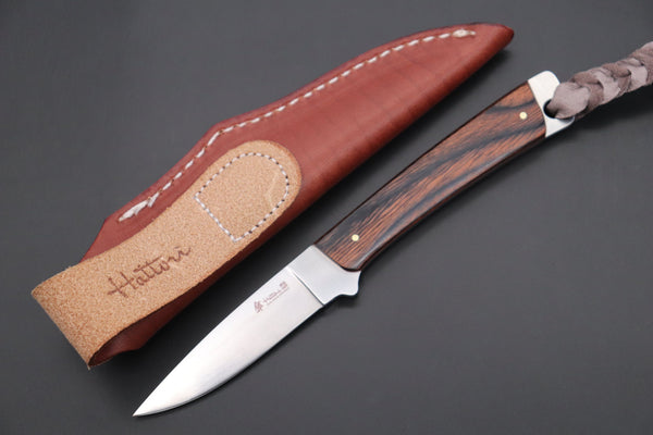 Hattori 傘 SAN-GECKO Limited Edition GECKO-20E Custom Little Woody Hunter (Mahogany Wood Handle)