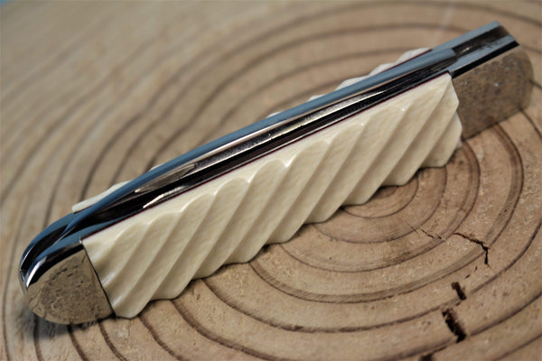 Koji Hara KH-355 Traditional Slip-Joint Folder | Ivory Handle