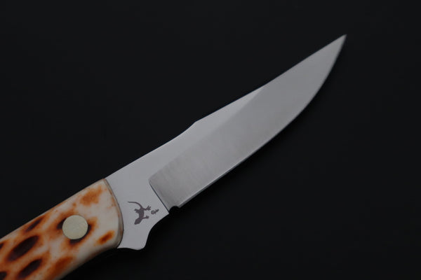 Hattori 傘 SAN-GECKO Last Solid VG-10 Limited Edition GECKO-35 #841 Wild Little Hunter (Jigged Bone Handle)