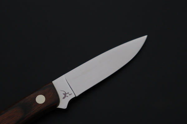 Hattori 傘 SAN-GECKO Last Solid VG-10 Limited Edition GECKO-38 #845 Natural Little Hunter (Mahogany Wood Handle)