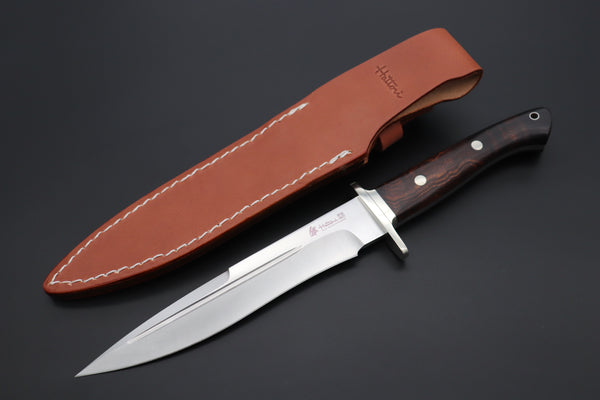 Hattori 傘 SAN-GECKO Limited Edition GECKO-22C Premium Big Fighter (Desert Ironwood Handle)