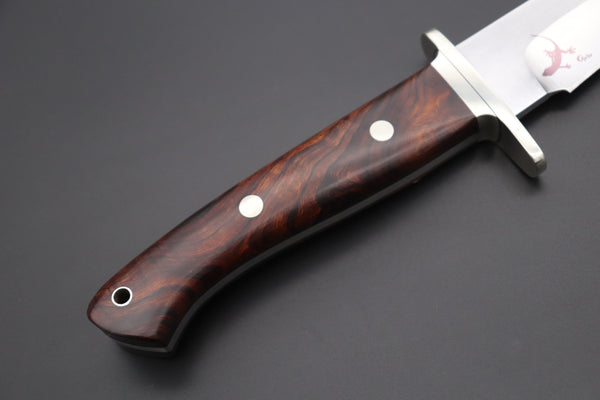 Hattori 傘 SAN-GECKO Limited Edition GECKO-22C Premium Big Fighter (Desert Ironwood Handle)