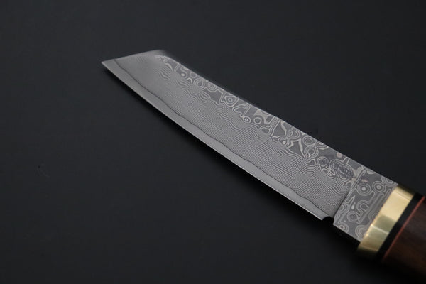 Hattori 傘 SAN Limited Edition SAN-156 "Cowry X Damascus Classic Tanto"