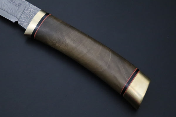 Hattori 傘 SAN Limited “Natures Edition” SAN-159 "Cowry X Damascus Damascus Utility Hunter"