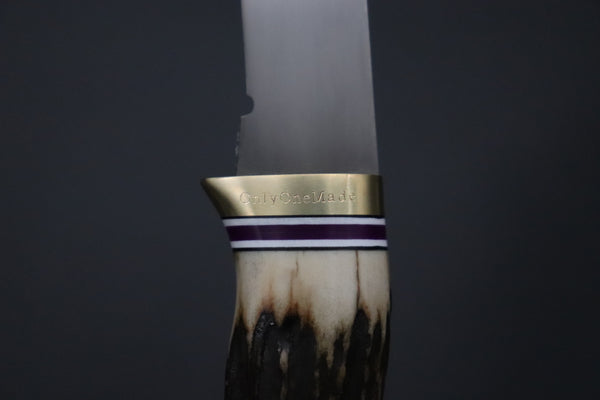 Hattori 傘 SAN Limited Edition SAN-160 Cowry-X Damascus ”Wild Flow” (Single Bevel Edge)