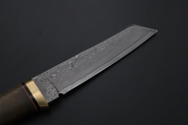 Hattori 傘 SAN Limited “Natures Edition” SAN-158 "Cowry X Damascus Classic Tanto"