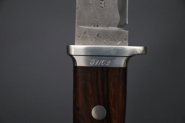 Hattori 傘 SAN Limited “Legacy Edition” SAN-161 "HD Damascus Tanto Hunter"