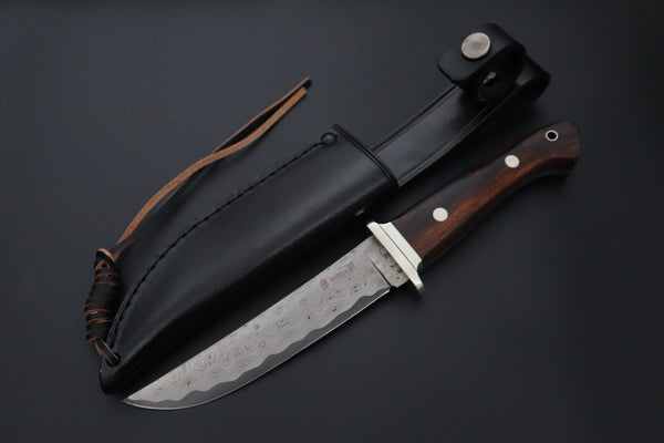 Hattori 傘 SAN Limited “Legacy Edition” SAN-163 "HD Damascus Tanto Utility Hunter"