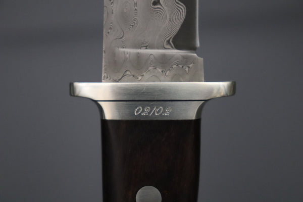 Hattori 傘 SAN Limited “Legacy Edition” SAN-163 "HD Damascus Tanto Utility Hunter"