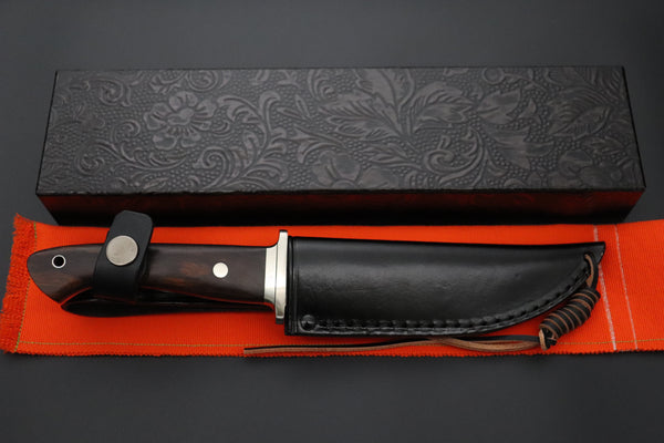 Hattori 傘 SAN Limited “Legacy Edition” SAN-163 "HD Damascus Tanto Utility Hunter"