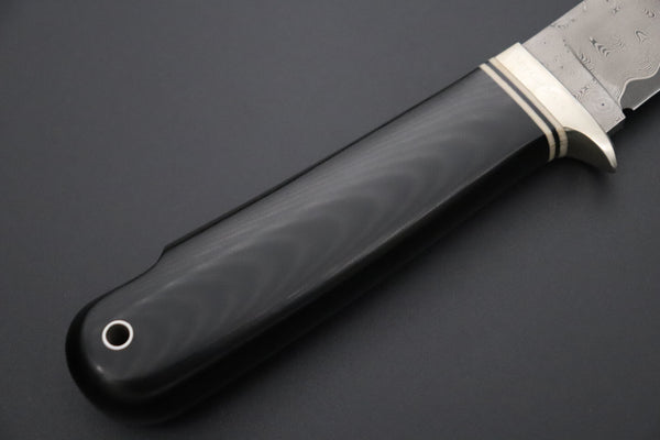 Hattori 傘 SAN Limited “Legacy Edition” SAN-164 "HD Damascus Black Tanto Hunter"