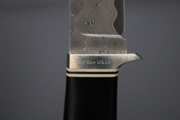 Hattori 傘 SAN Limited “Legacy Edition” SAN-164 "HD Damascus Black Tanto Hunter"