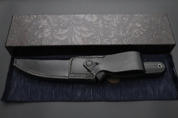 Hattori 傘 SAN Limited “Legacy Edition” SAN-164 "HD Damascus Black Tanto Hunter"