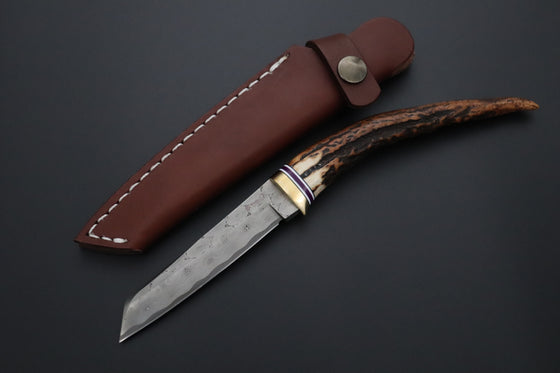 Hattori 傘 SAN Limited “Legacy Edition” SAN-165 "HD Damascus Wild Flow Tanto"
