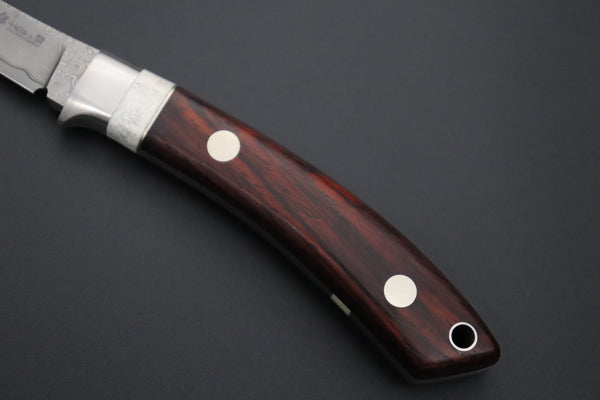 Hattori 傘 SAN Limited “Natures Edition” SAN-166 "Cowry X Damascus Little Tanto"