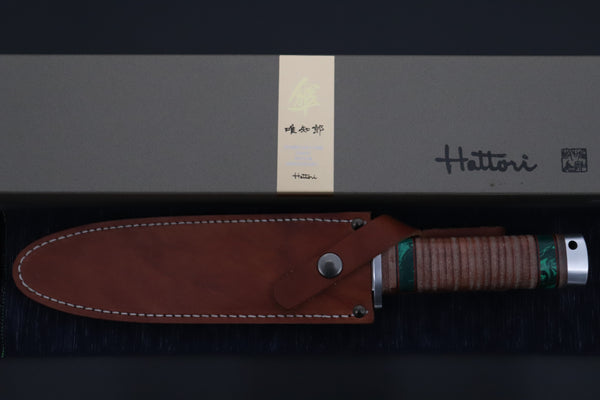 Hattori 傘 SAN Limited Edition SAN-168 "GREEN DESTINY" Bowie Hunter