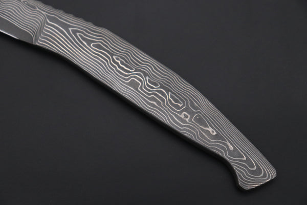 Koji Hara KH-510 Koji's Hammer Forged Damascus Custom Utility Steak Knife I