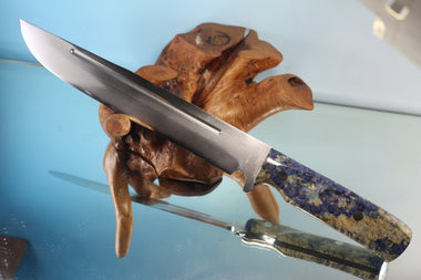 Due Cigni by Fox 7 Gyuto Knife, Maple Wood Handle Japanese Made -  KnifeCenter - HH02