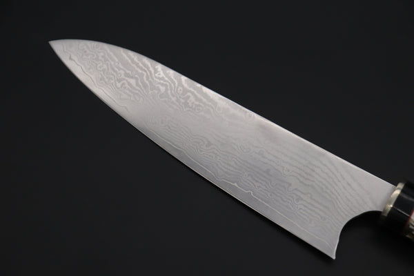 Fumio Inagaki FI-700 Gaucho Knife  (VG-10 Damascus blade, Crown Stag handle)