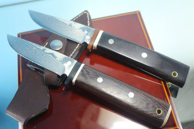 Fumio Inagaki FI-795 Trail Hunter, 3-3/4" VG-10 Damascus Blade