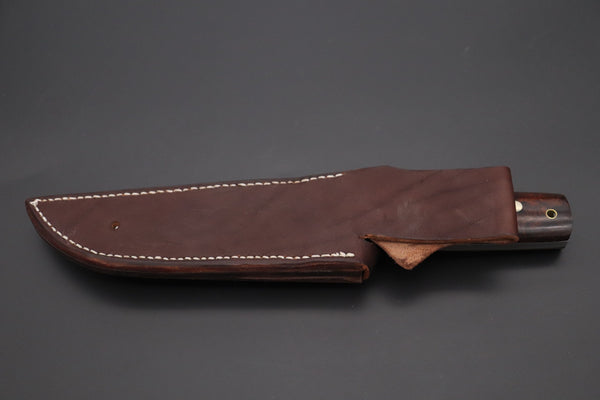 Fumio Inagaki FI-820 Samurai Tanto Hunter, 6-3/4" AUS-8 Blade, Premium Desert Ironwood Handle