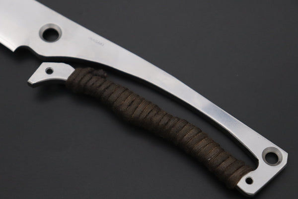 Fumio Inagaki FI-835   5" Skelton Hunter, VG-10 Damascus Straight Blade