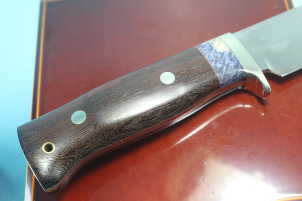 Fumio Inagaki FI-850 Bushman Hunter II, 8-1/2" ChroMo-7 Large Bowie style Blade, Tagayasan wood Handle