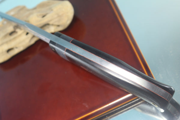 Fumio Inagaki FI-855 Tactical Recurve Hunter, 5" AUS-8 Blade, African Ebonywood Handle