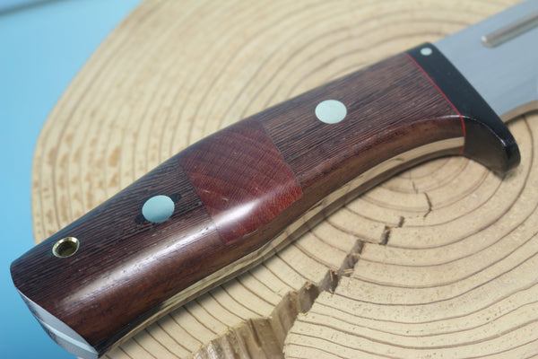 Fumio Inagaki FI-880  Samurai Hunter, AEB-L Swedish Steel with Exotic Wooden Handle