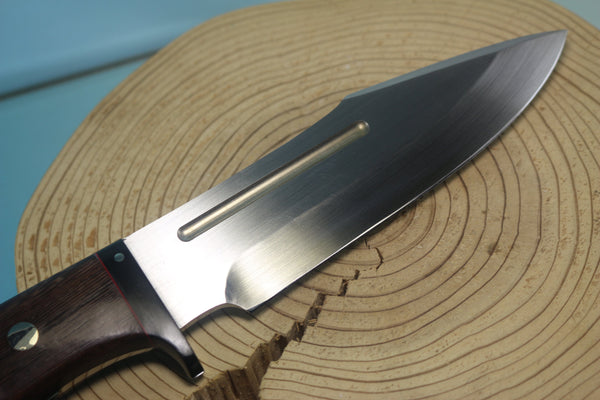 Fumio Inagaki FI-880  Samurai Hunter, AEB-L Swedish Steel with Exotic Wooden Handle