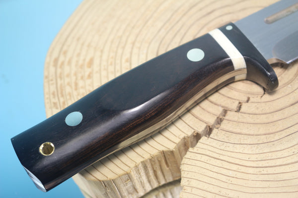 Fumio Inagaki FI-880  Samurai Hunter, AEB-L Swedish Steel with Exotic Wooden Handle