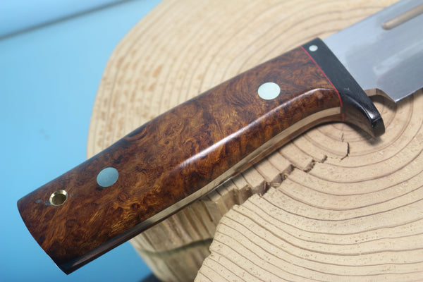 Fumio Inagaki FI-880  Samurai Hunter, AEB-L Swedish Steel with Exotic Wooden Handle