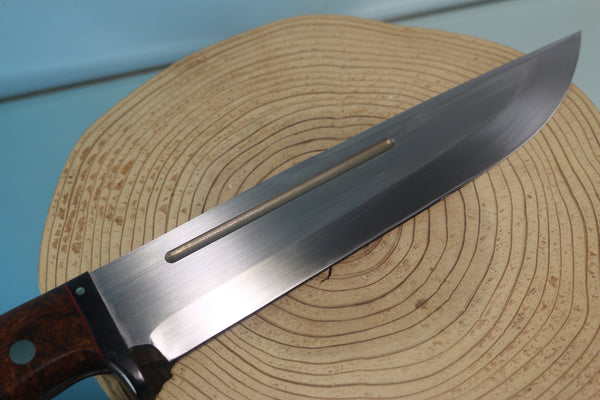 Fumio Inagaki FI-880  Samurai Hunter, AEB-L Swedish Steel with Exotic Wooden Handle