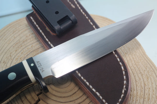 Fumio Inagaki FI-950 Camper's Pal, 5-5/8" Hitachi Premium ATS-34 Hamaguri-Ba Blade