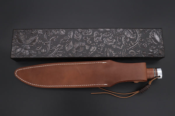 Hattori #160-1 Big Bowie Hunter I - JapaneseKnifeDirect.Com
