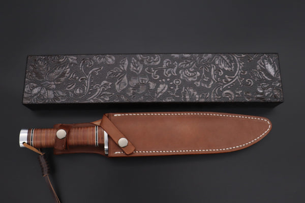 Hattori #160-1 Big Bowie Hunter I - JapaneseKnifeDirect.Com