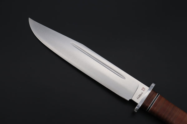 Hattori #160-1 Big Bowie Hunter I - JapaneseKnifeDirect.Com