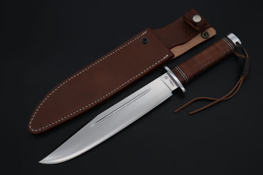 Hattori #160-1 Big Bowie Hunter I - JapaneseKnifeDirect.Com