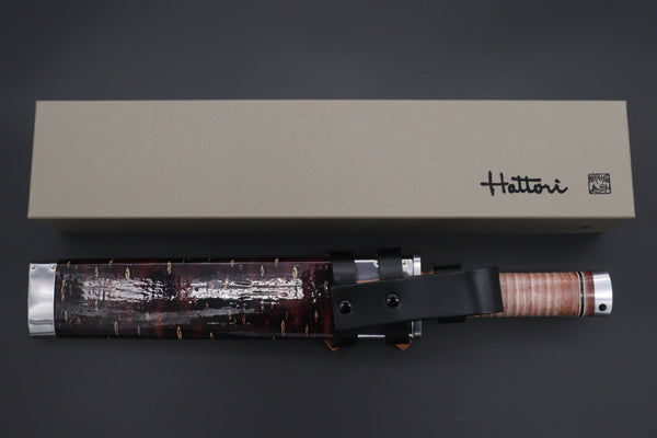 Hattori #160-1C Big Bowie Hunter I - JapaneseKnifeDirect.Com