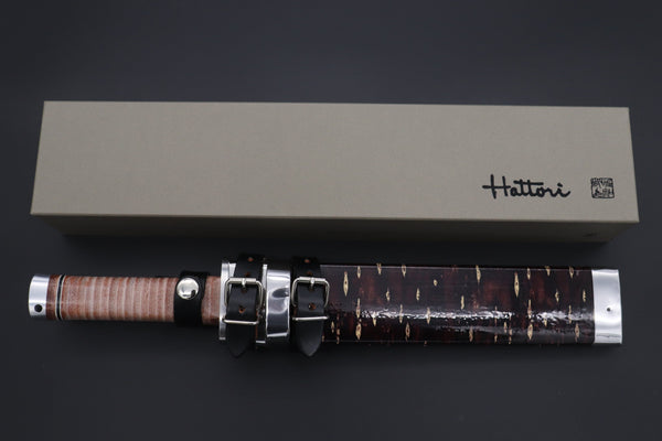 Hattori #160-1C Big Bowie Hunter I - JapaneseKnifeDirect.Com