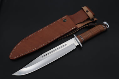 Hattori #160-2 Big Bowie Hunter II - JapaneseKnifeDirect.Com