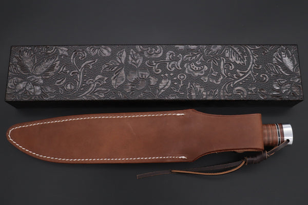 Hattori #160-2 Big Bowie Hunter II - JapaneseKnifeDirect.Com