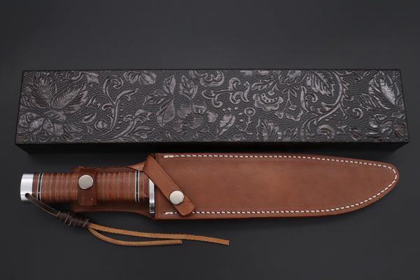 Hattori #160-2 Big Bowie Hunter II - JapaneseKnifeDirect.Com