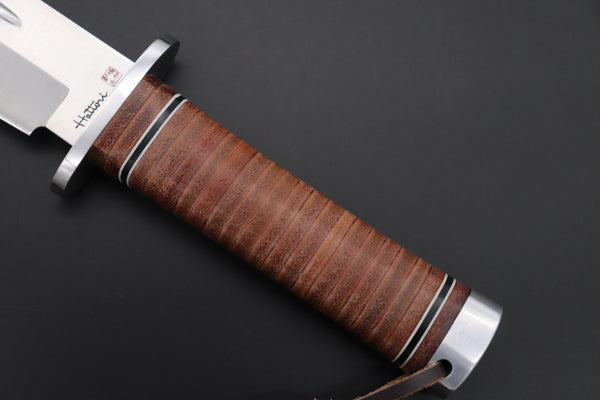 Hattori #160-2 Big Bowie Hunter II - JapaneseKnifeDirect.Com