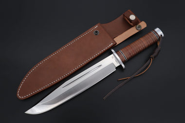 Hattori #160-2 Big Bowie Hunter II - JapaneseKnifeDirect.Com