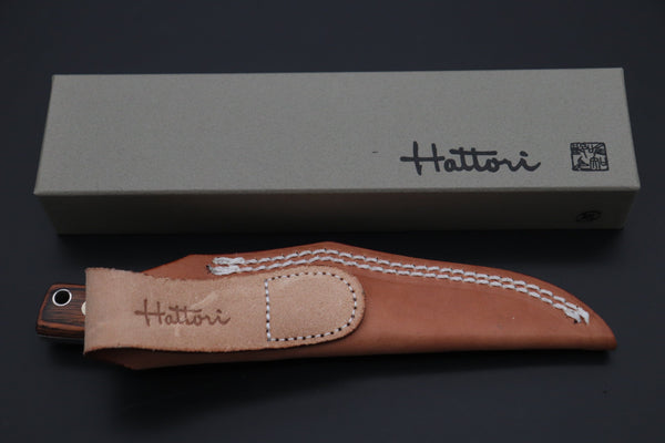 Hattori #841M Natural Little Hunters (Clip Point)