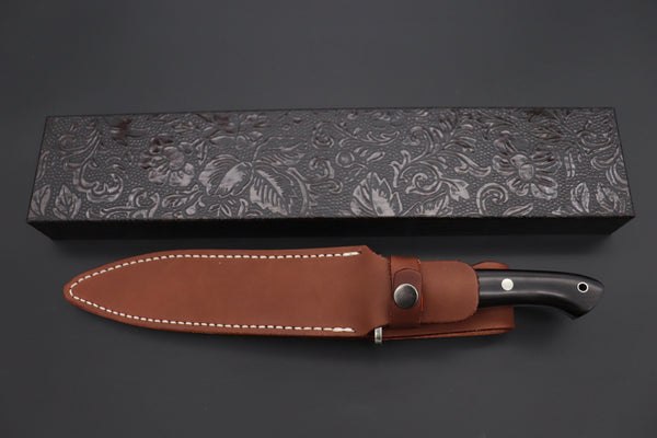 Hattori FT-200E BIG Fighters (African Ebony Wood Handle) - JapaneseKnifeDirect.Com