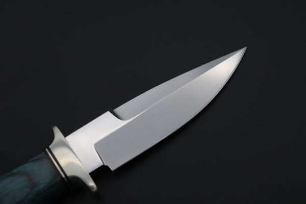 Hattori H-101B Precision Master Utility (VG-10 Blade. Blue Pakka wood handle)