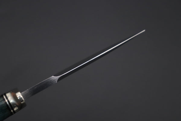 Hattori H-101B Precision Master Utility (VG-10 Blade. Blue Pakka wood handle)