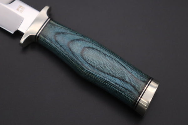 Hattori H-101B Precision Master Utility (VG-10 Blade. Blue Pakka wood handle)